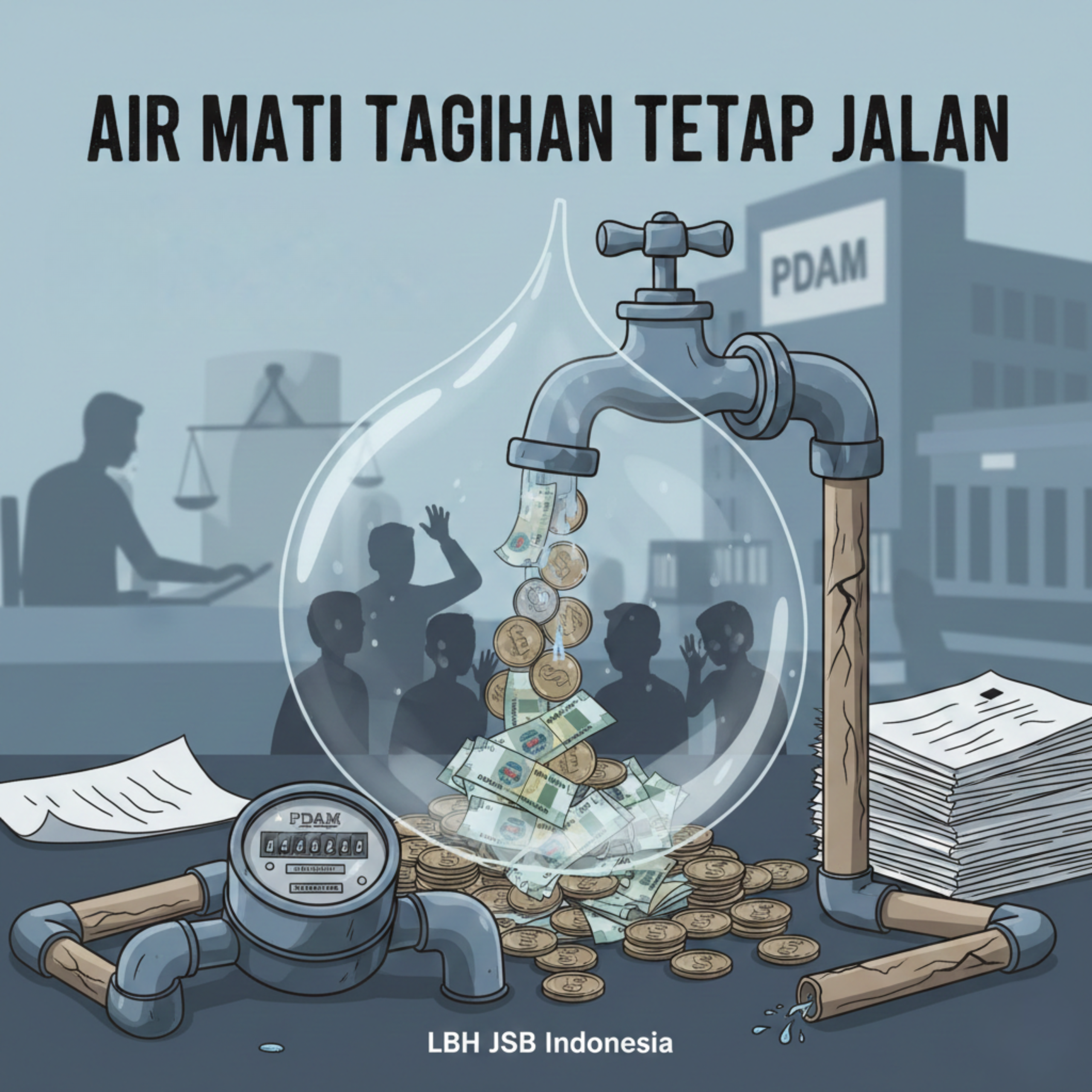 AIR MATI TAGIHAN TETAP JALAN